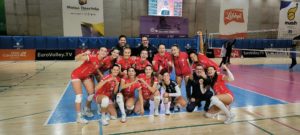 El Avarca de Menorca celebra el pase a los playoff de la CEV Cup